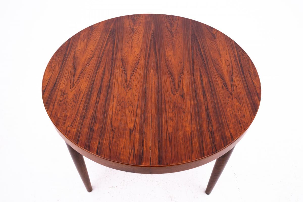 Extendable Dining Table, rosewood dark brown, Denmark, 1960s. - 72472