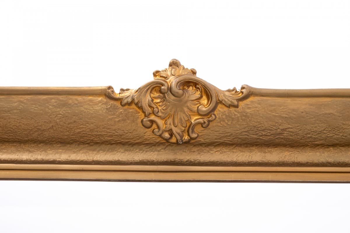 Wall Mirror Rococo, golden wood, France, 19th c. - 76616
