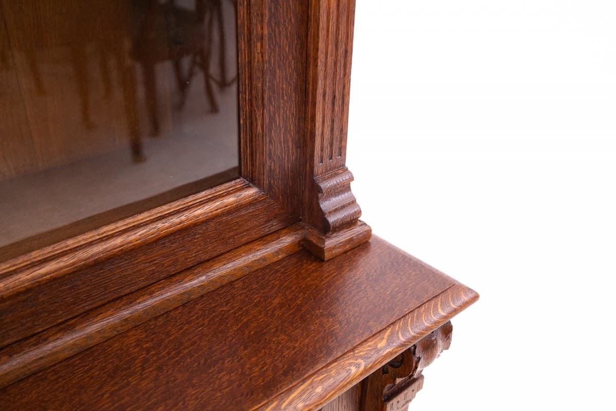 Biblioteka, brąz, drewno, Szwecja, początek XX w. - 76696