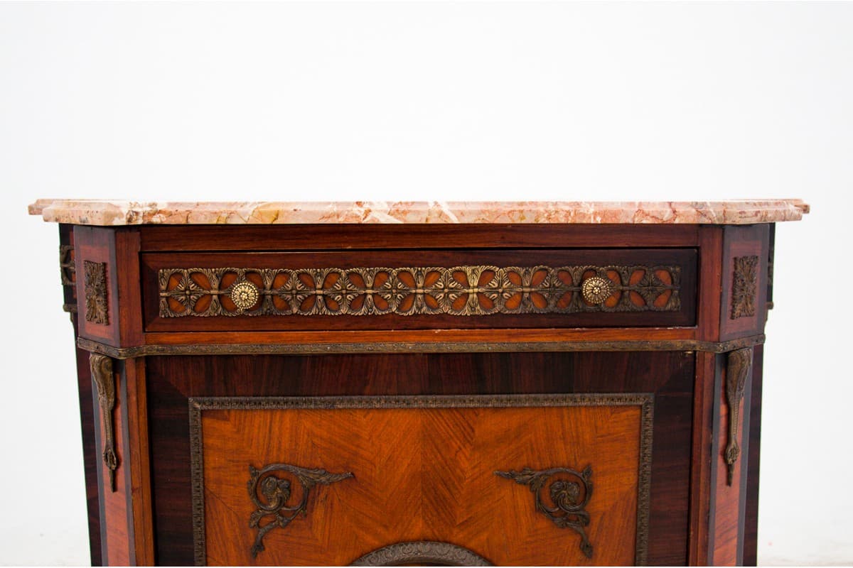 Inlaid commode, dark walnut, Italy, 19th c. - 76745