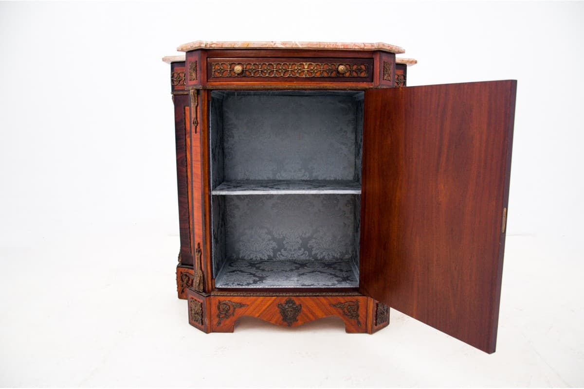 Inlaid commode, dark walnut, Italy, 19th c. - 76742
