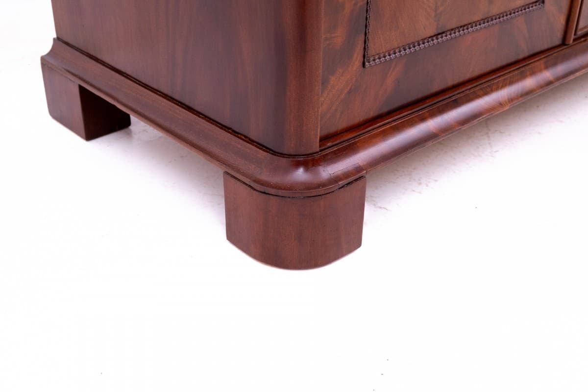 Komoda, mahoń brązowy ciemny, Europa Północna, koniec XIX wieku - 76793