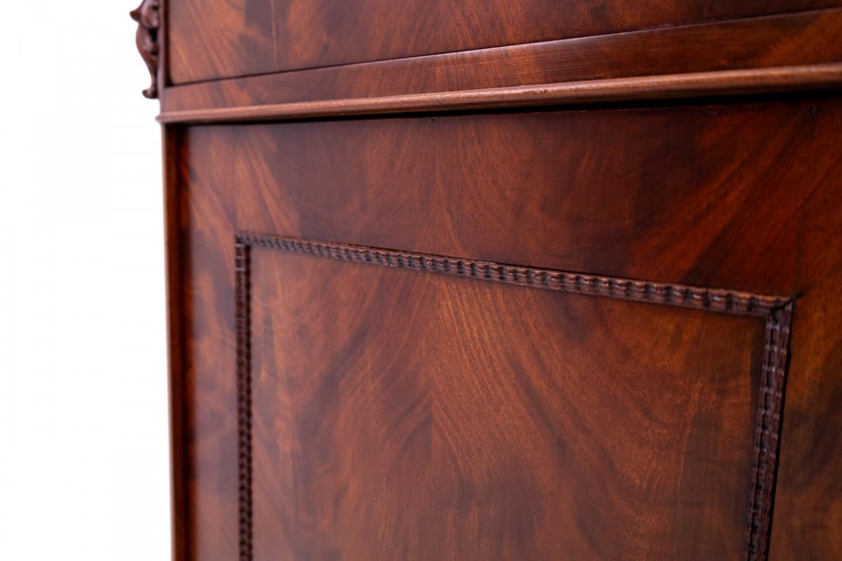 Komoda, mahoń brązowy ciemny, Europa Północna, koniec XIX wieku - 76790