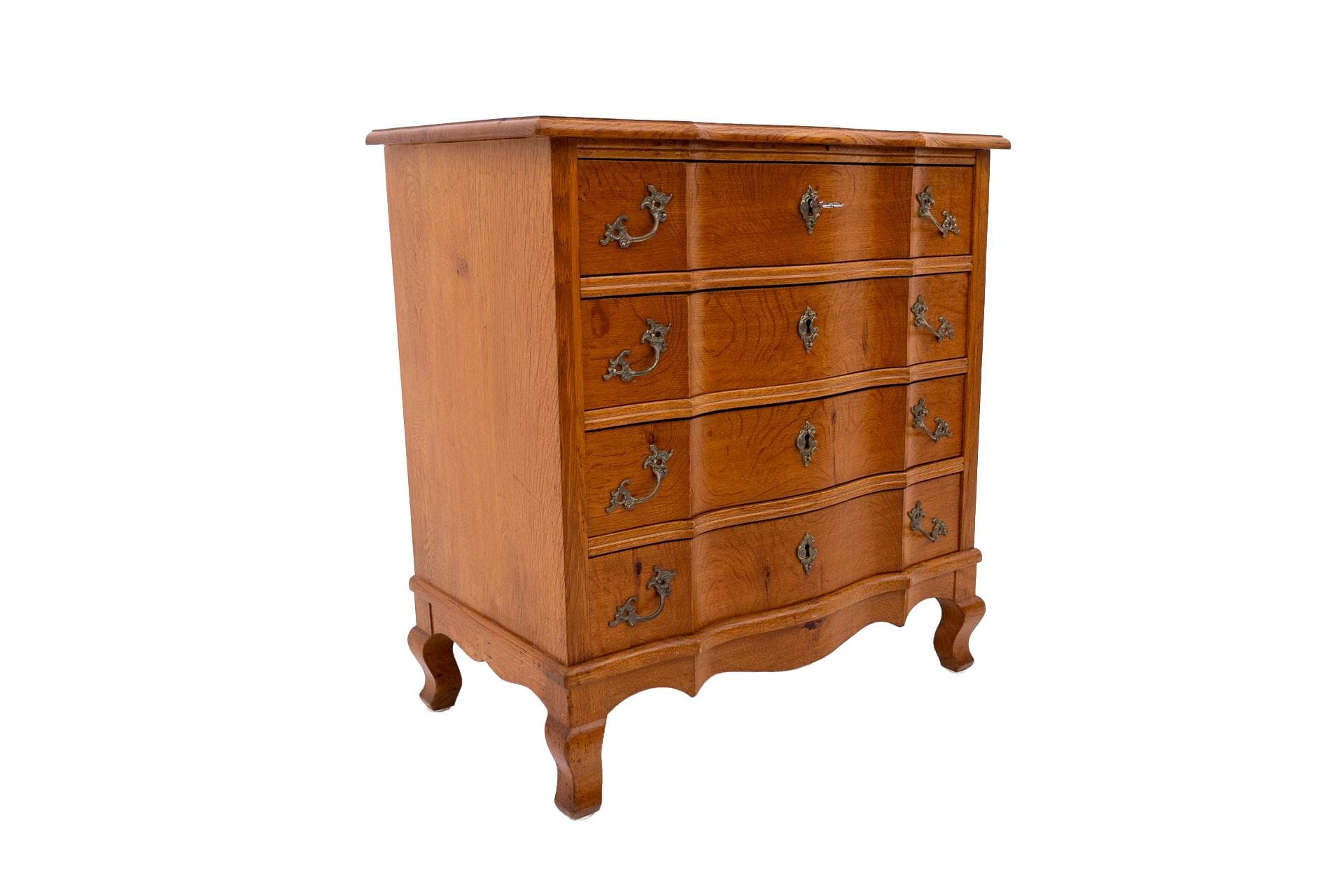 Komoda, secesja, dąb brązowy, Europa Północna, ok. 1910