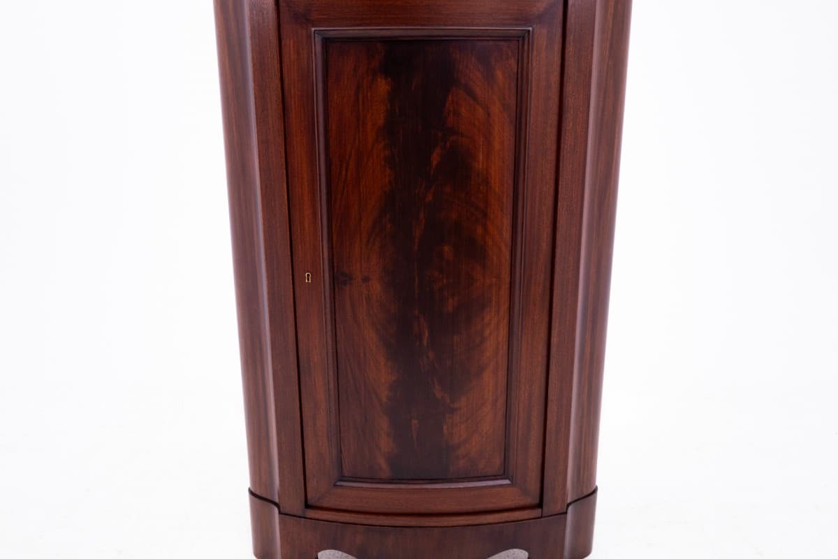 Komoda rogowa, mahoń brąz ciemny, Norwegia, XIX wiek - 76911