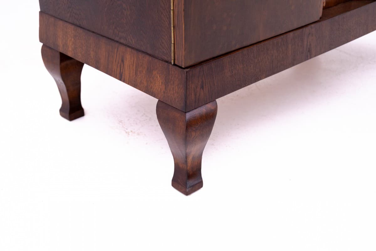 Komoda secesyjna, brąz, drewno, Niemcy, początek XX wieku - 76925