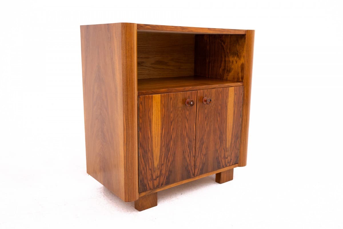Sideboard Art Deco, brown wood, Poland, 1950s - 77070