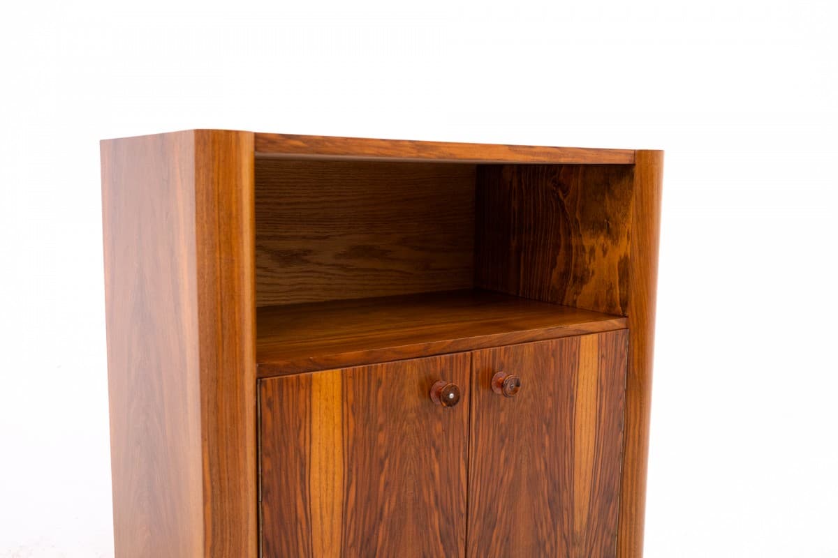 Sideboard Art Deco, brown wood, Poland, 1950s - 77074