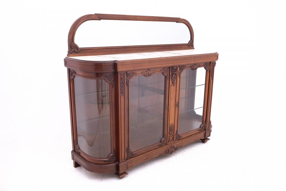 Dining Sideboard, brown walnut, France, 19th c. - 77598