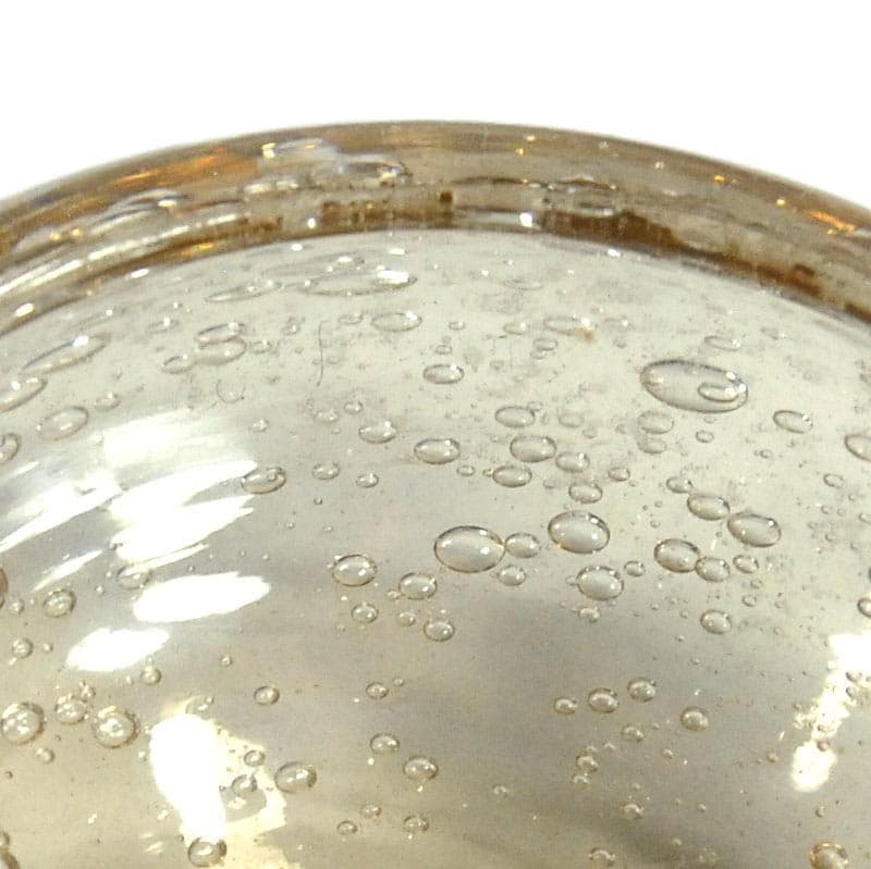 Beige Soda Glass Bowl, La Verrerie de Biot, France, 1970s - 4262