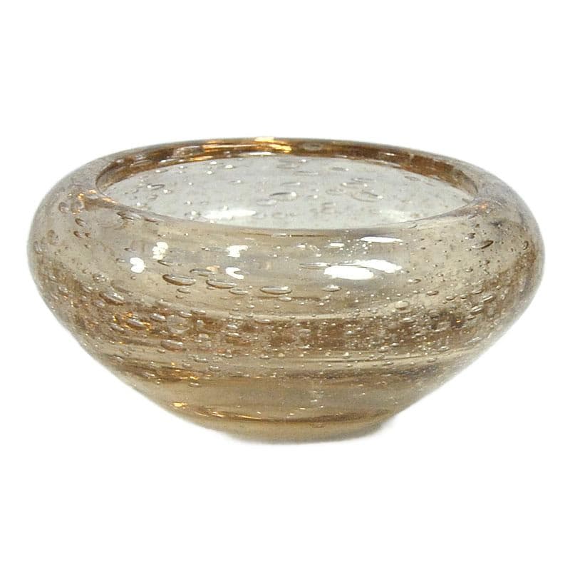 Beige Soda Glass Bowl, La Verrerie de Biot, France, 1970s - 4258