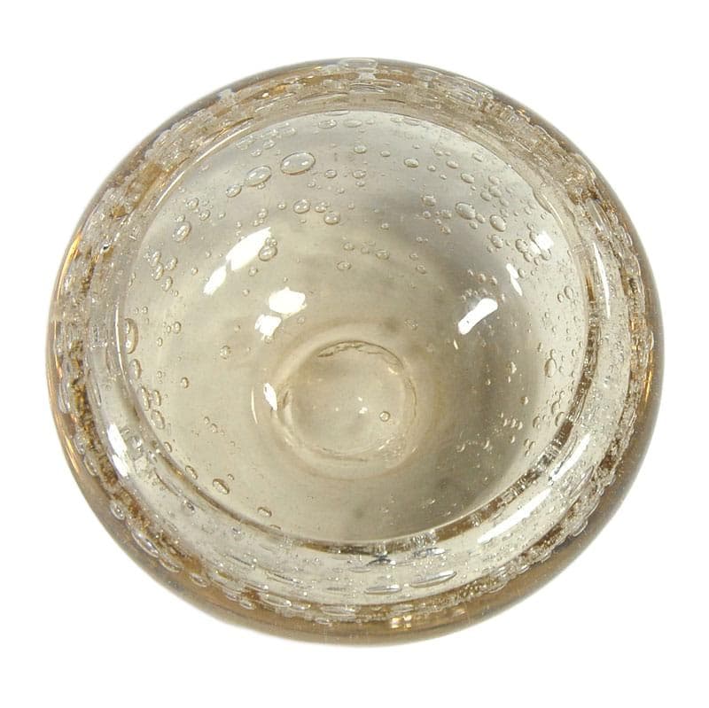 Beige Soda Glass Bowl, La Verrerie de Biot, France, 1970s - 4261