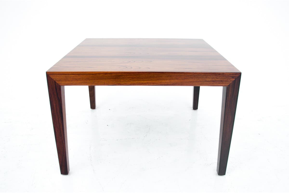 Stolik kawowy, palisander brązowy, Szwecja, lata 70. - 77648