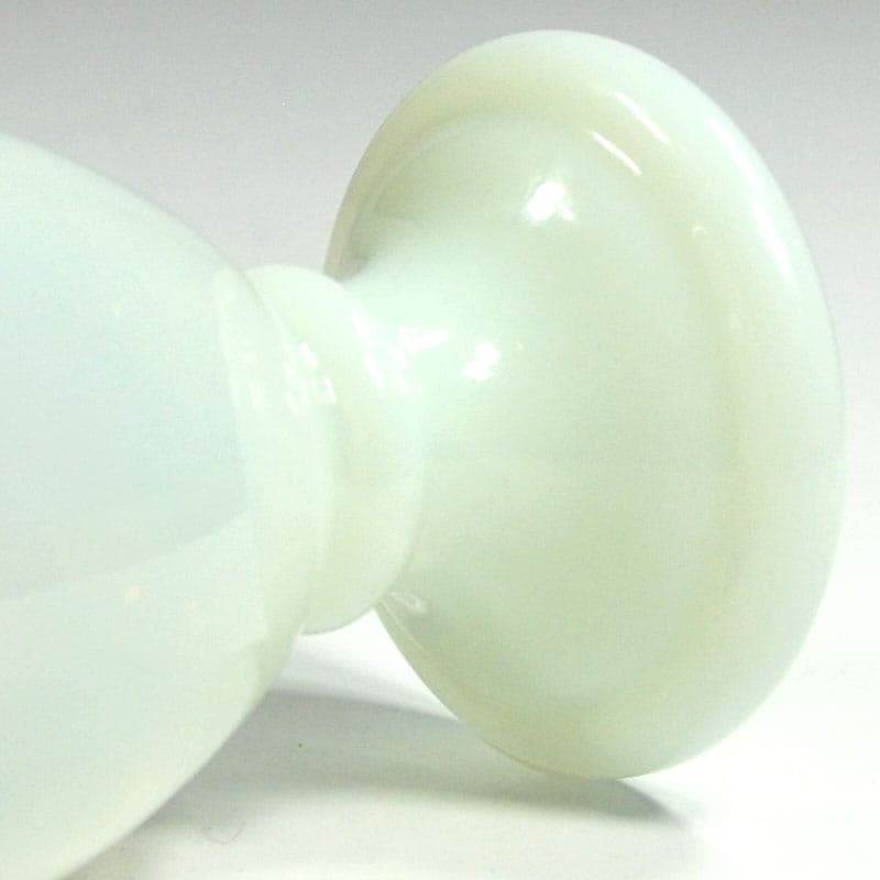 Wazon opalizujący, szkło ivory white, proj. V. Nason, Murano, Włochy, lata 50. - 38982