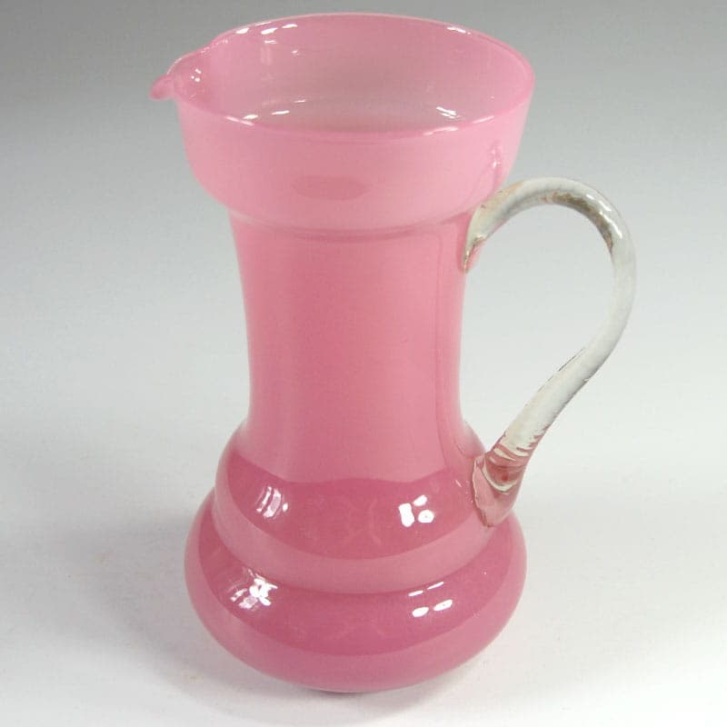 Wazon, Empoli, różowy, szkło, Włochy, lata 70. - 38926