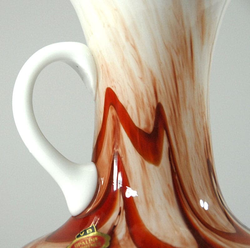 Wazon Opalina Fiorentina, szkło multikolor, Stelvia, Włochy, lata 60. - 39115