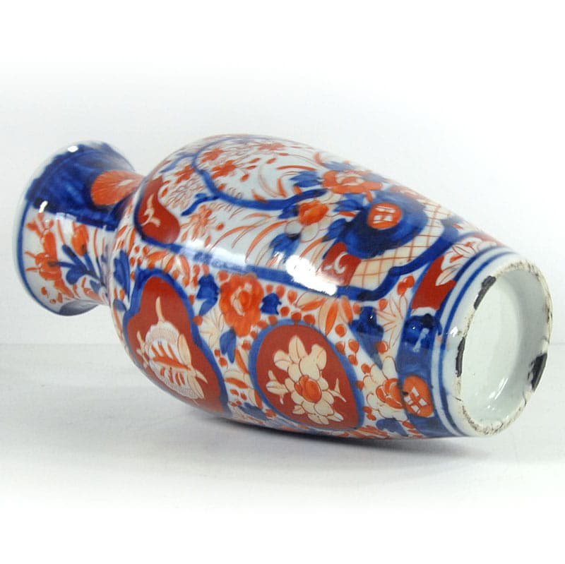 Wazon Imari, ceramika biała, Japonia, przełom XIX/XX w. - 39059