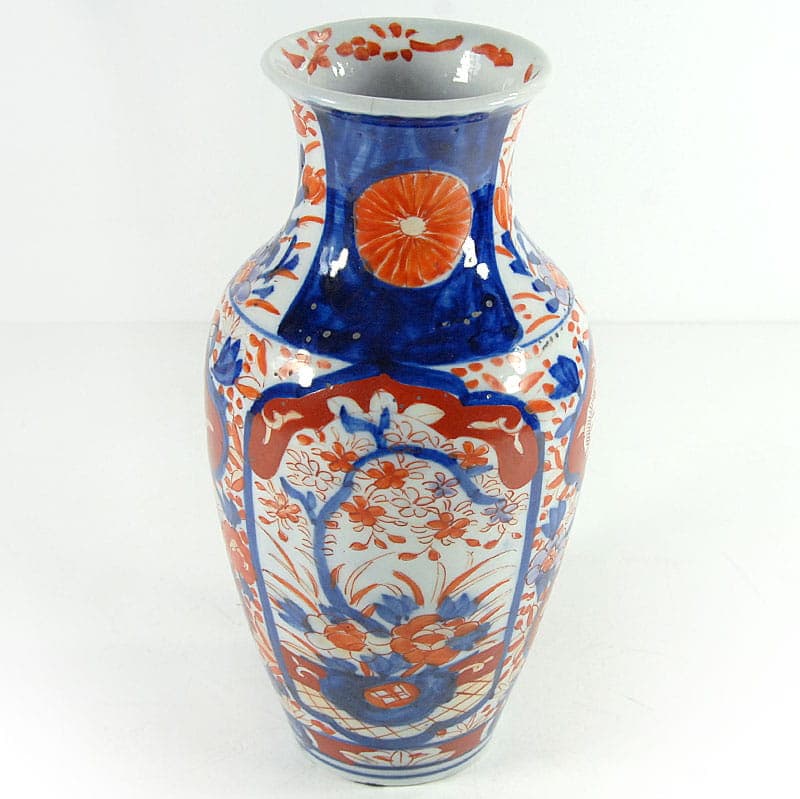 Wazon Imari, ceramika biała, Japonia, przełom XIX/XX w. - 39060