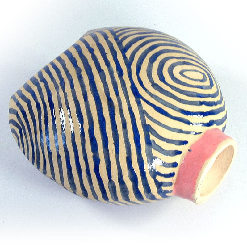 Wazon autorski, ivory white ceramika, proj. J. Wysocka-Panasiewicz, Polska, XXI w. - 39170