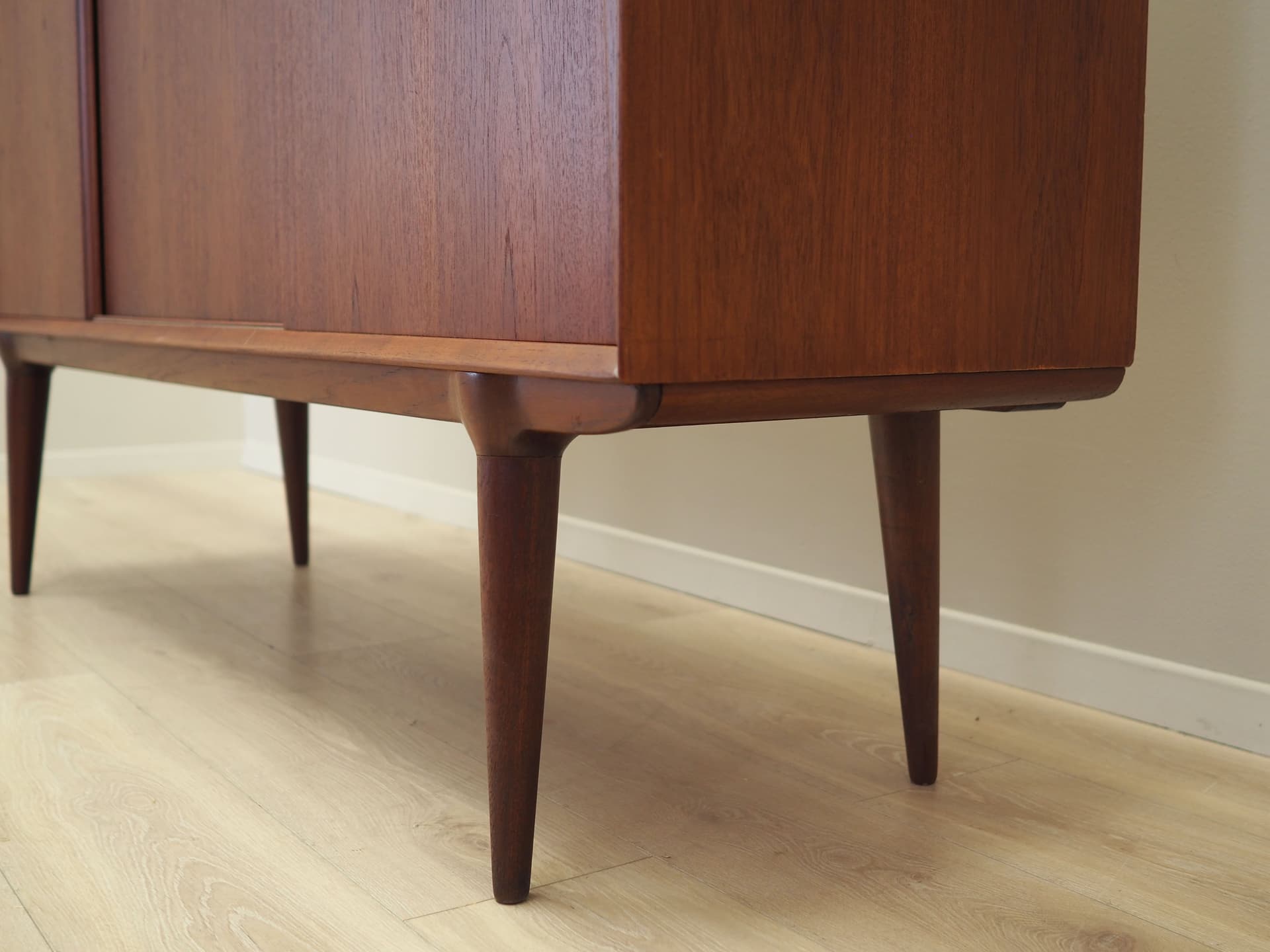 Highboard, teak brązowy ciemny, Omann Jun, Dania, lata 70. - 55992