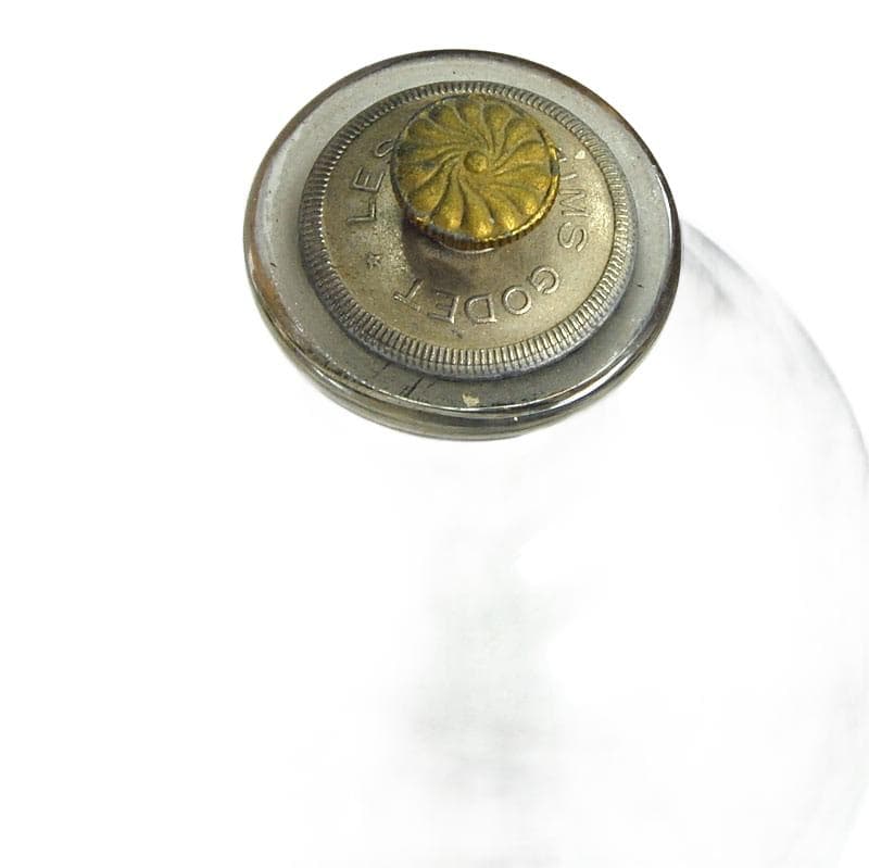 Przezroczysta butla perfumeryjna, dla Godet, Francja, lata 20. - 4316