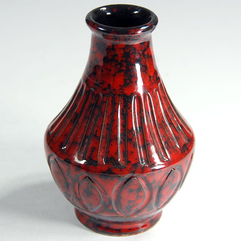 Wazon, ceramika czerwona, Włochy, lata 60. - 39511
