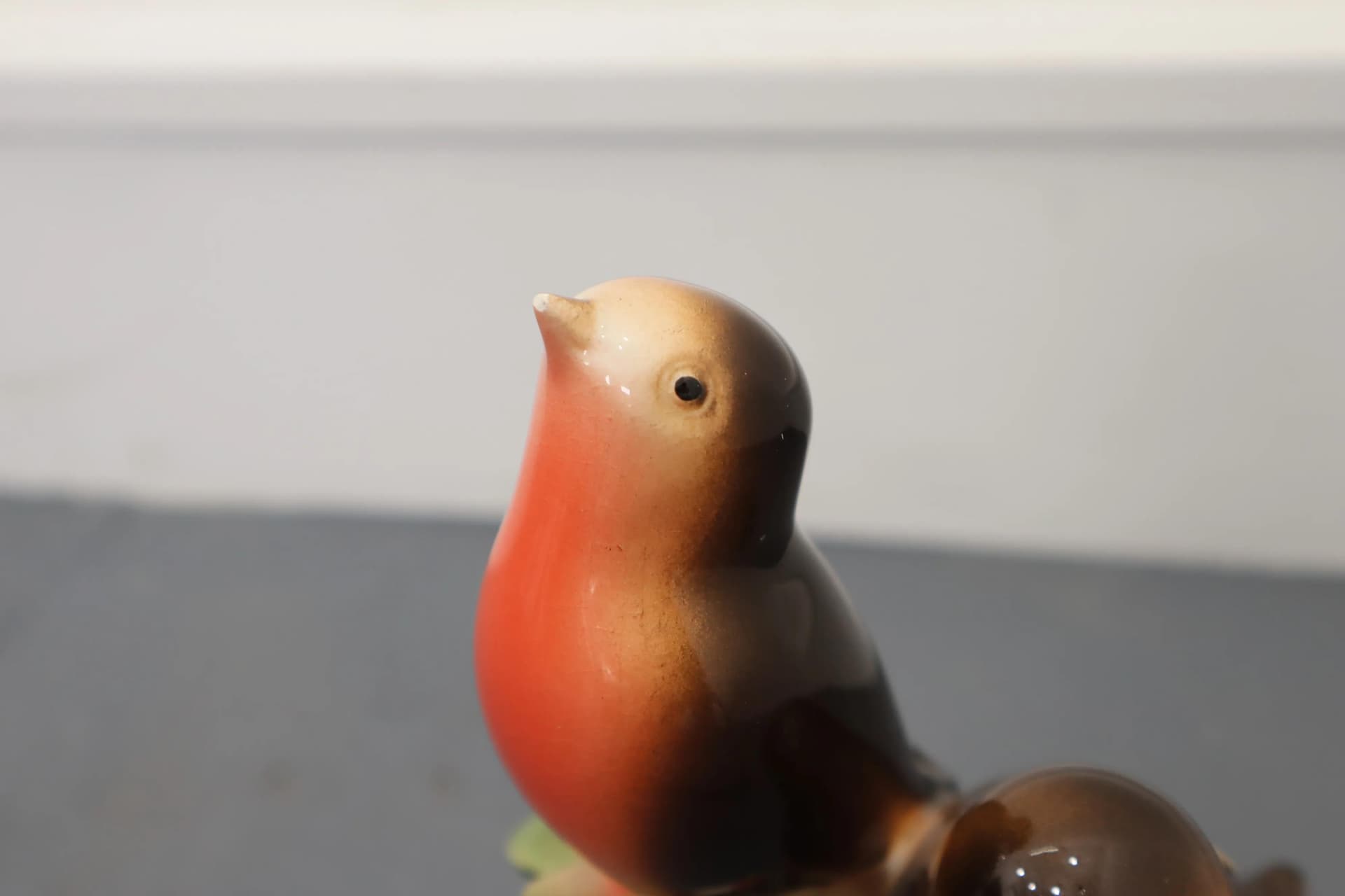 Porcelanowa figurka ptaków, Jihokera Bechyně, Czechosłowacja, lata 60. - 39727