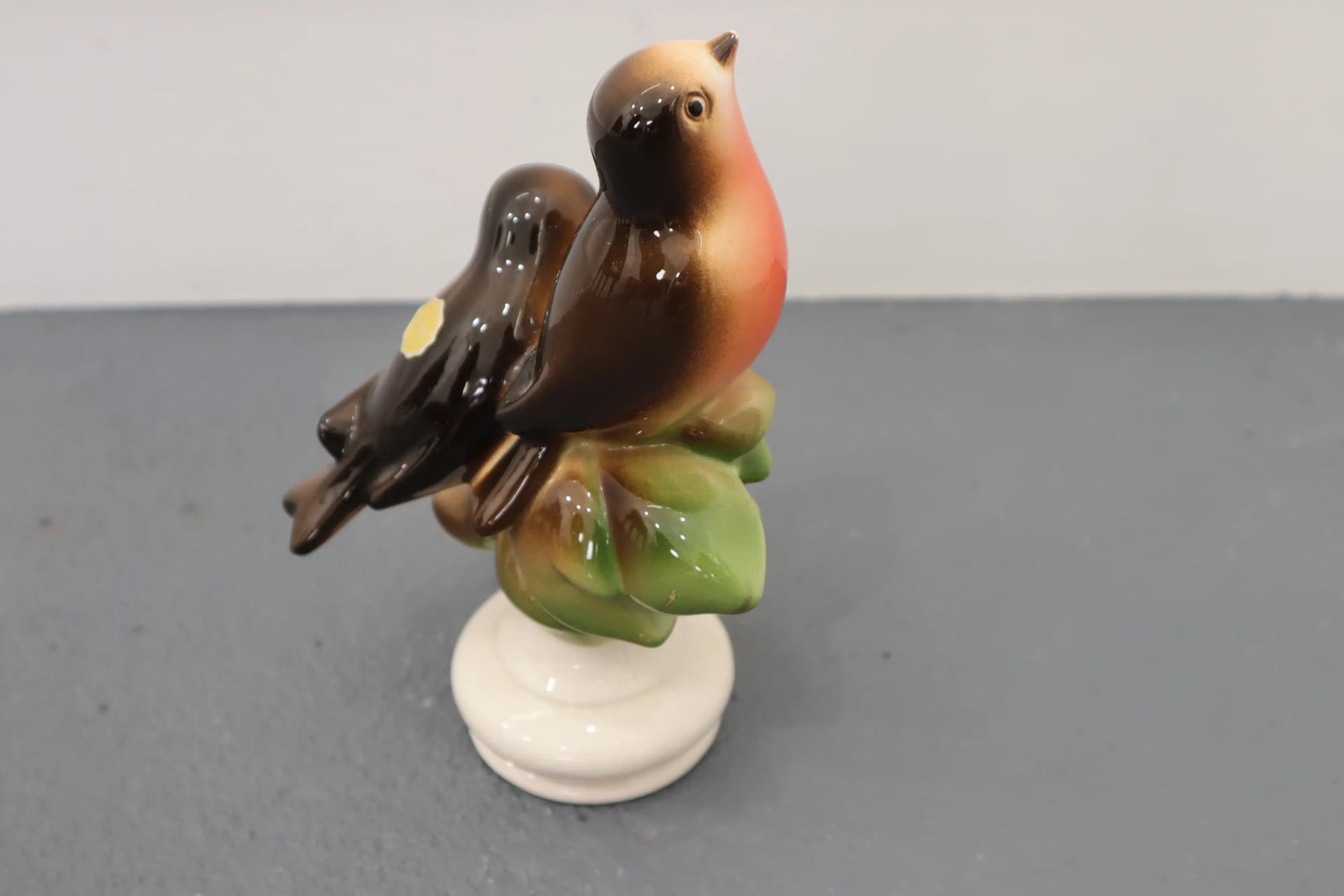 Porcelanowa figurka ptaków, Jihokera Bechyně, Czechosłowacja, lata 60. - 39729