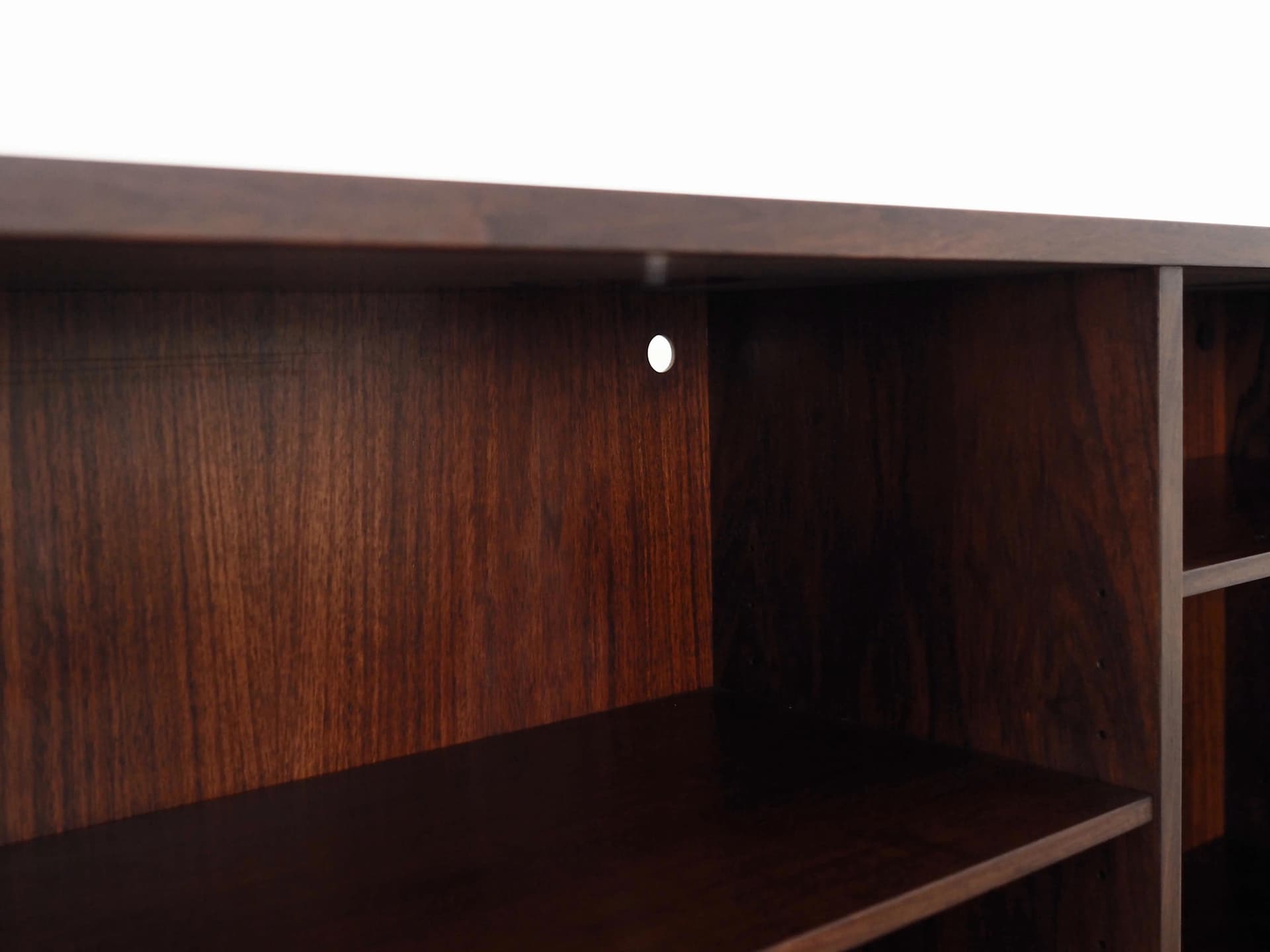 Regał, palisander ciemnobrązowy, Omann Jun, Dania, lata 70. - 40128