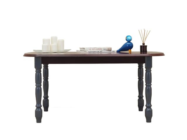 Stolik prostokątny, mahoń, drewno szare, Dania, lata 60. - WYMIARY