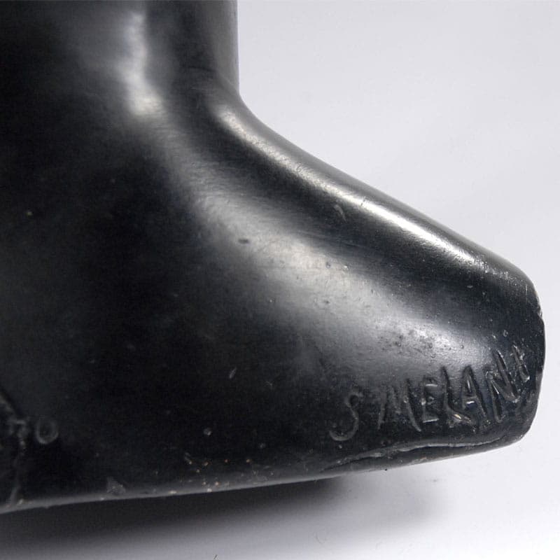 Bust, black, by S. Melani, Italy, 1960s. - 39973