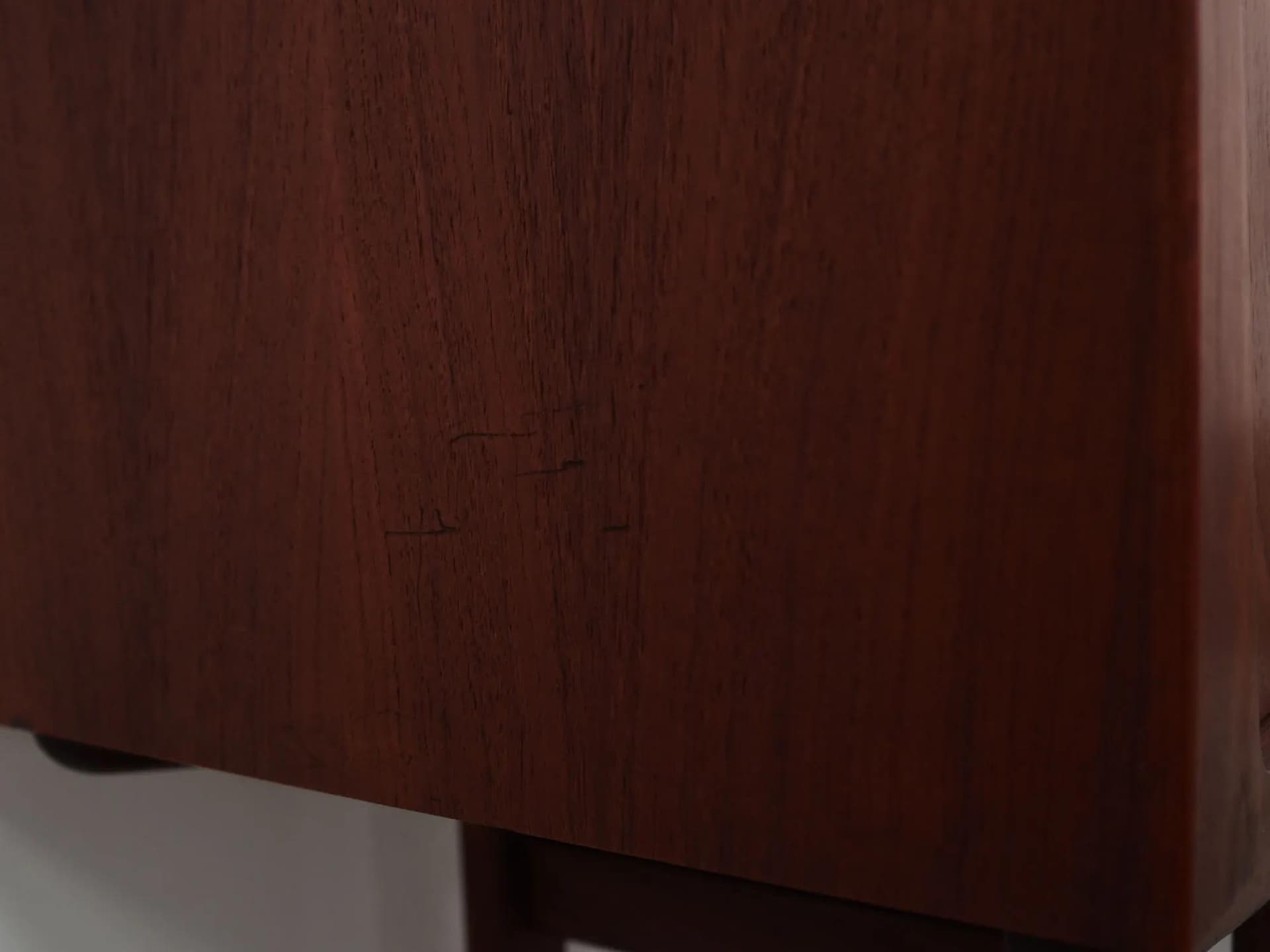 Highboard, teak brązowy ciemny, Dania, lata 60. - 40020