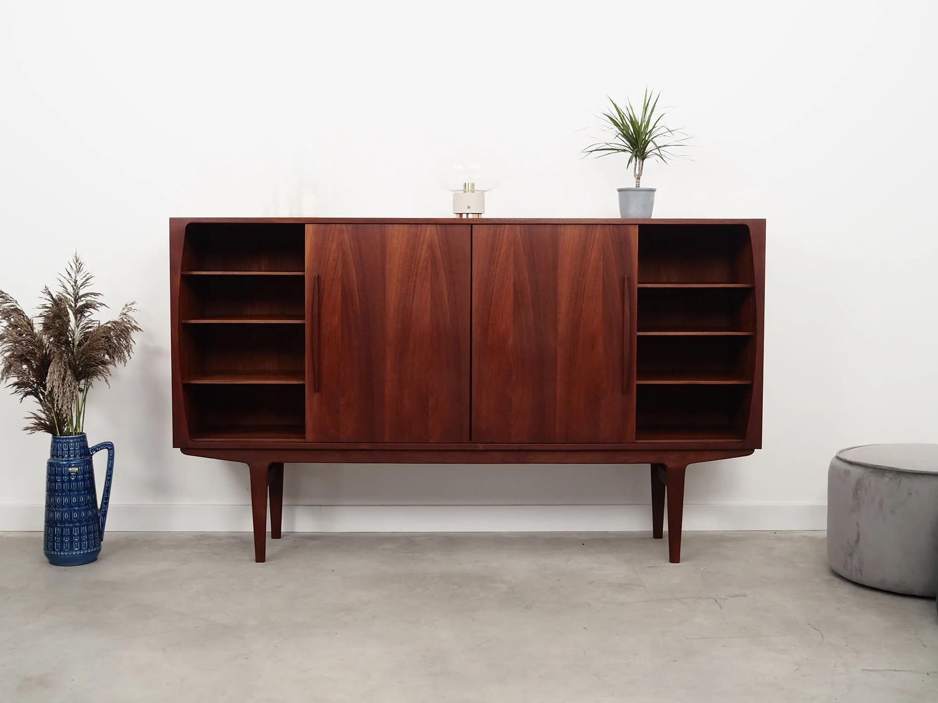 Highboard, teak brązowy ciemny, Dania, lata 60. - 40025