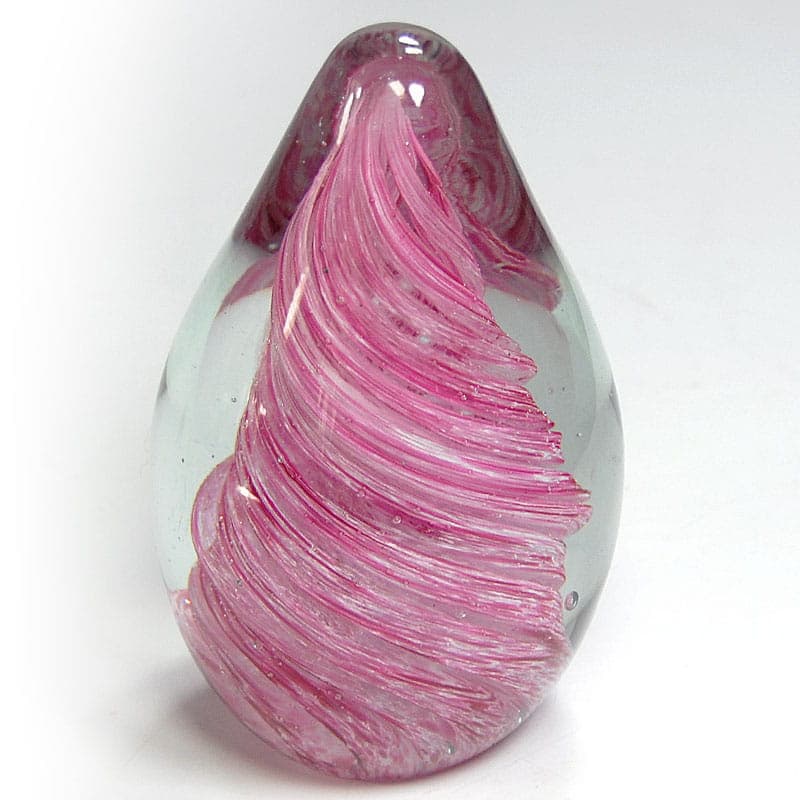 Przycisk do papieru Murano, szkło transparent, Włochy, lata 60. - 39889