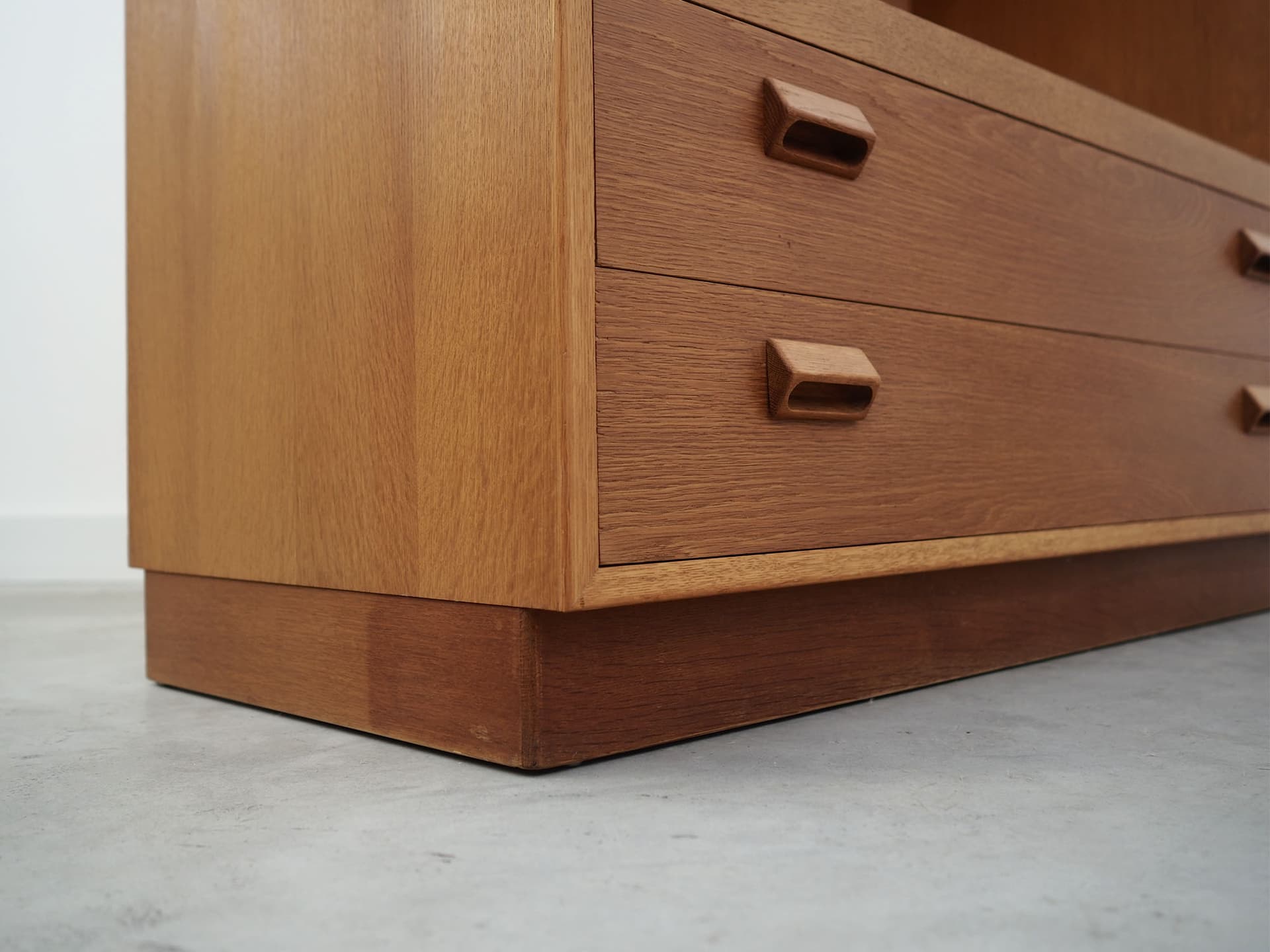 Regał, jesion żółty, proj. B. Mogensen, Dania, lata 70. - 51381