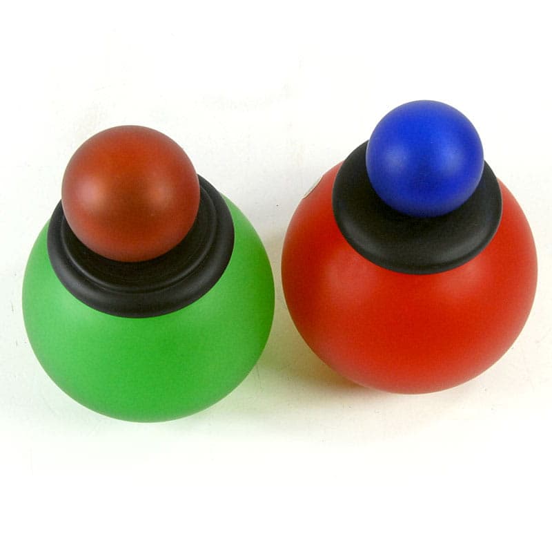 Set of postmodern containers, multicolor glass, Murano, Italy, 1980s. - 41964