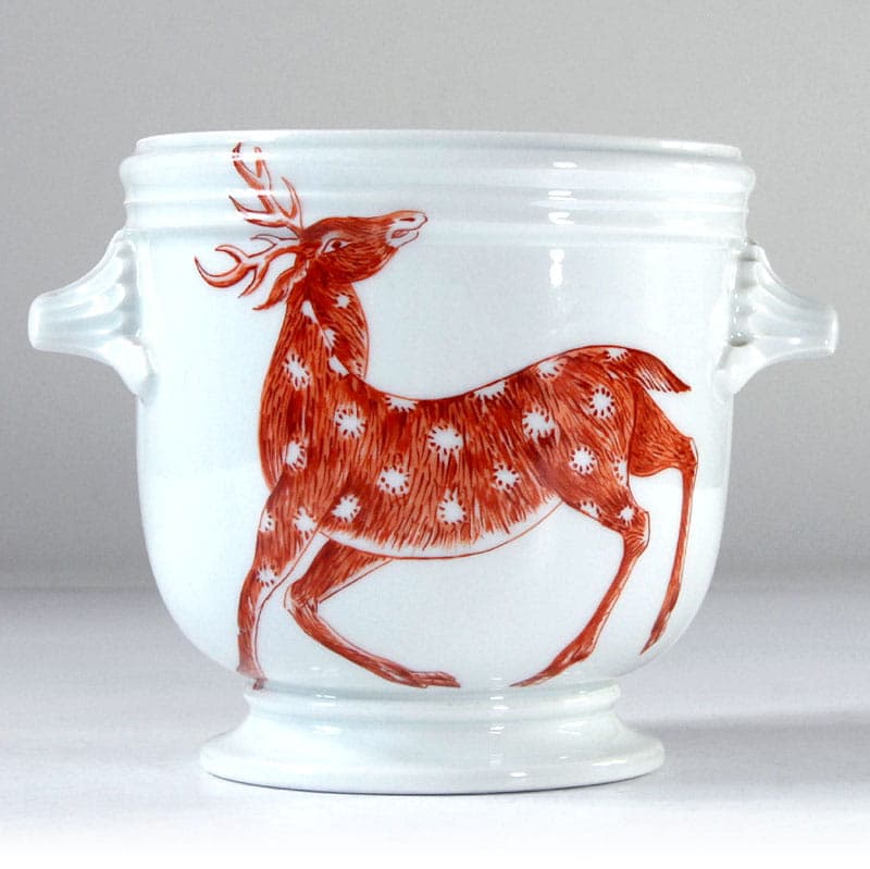 Pojemnik porcelanowy, Porcelaine de Paris, biały, porcelana, Francja, lata 80. - 41848