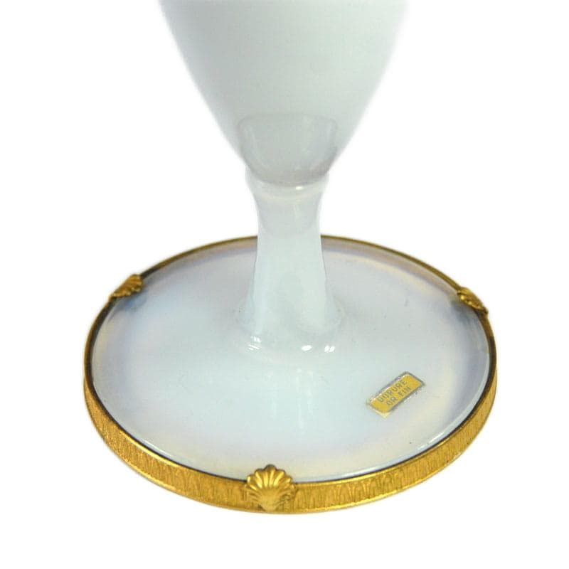 Opalizujący wazon szklany, M.B. Créations Artistiques, Francja, lata 50. - 4400