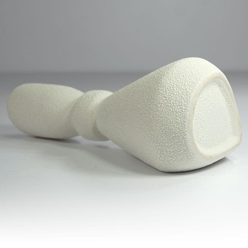 Wazon, ivory white, ceramika, Bertoncello, Włochy, lata 60. - 41642