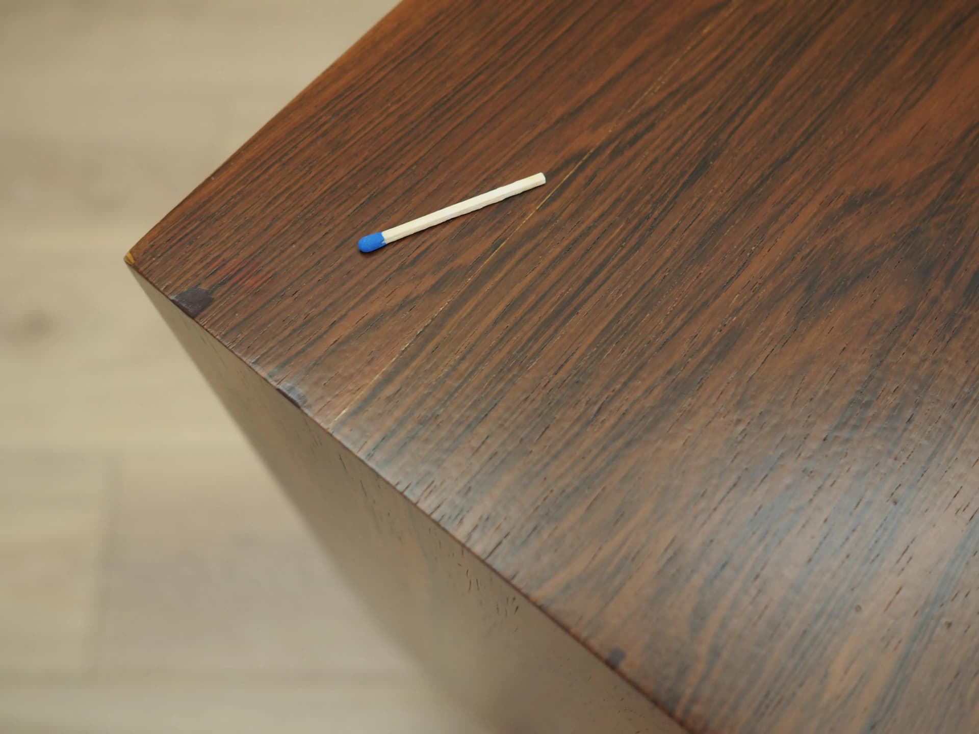 Komoda, palisander brąz ciemny, proj. C. Jensen, dla Hundevad, Dania, lata 70. - 42787