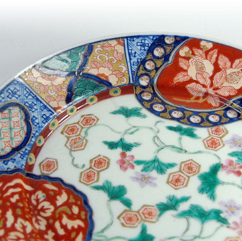 Serving Dish Hichozan Shinpo, multicolor, ceramics, Japan, 19th c. - 41501