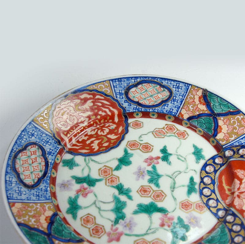 Serving Dish Hichozan Shinpo, multicolor, ceramics, Japan, 19th c. - 41500