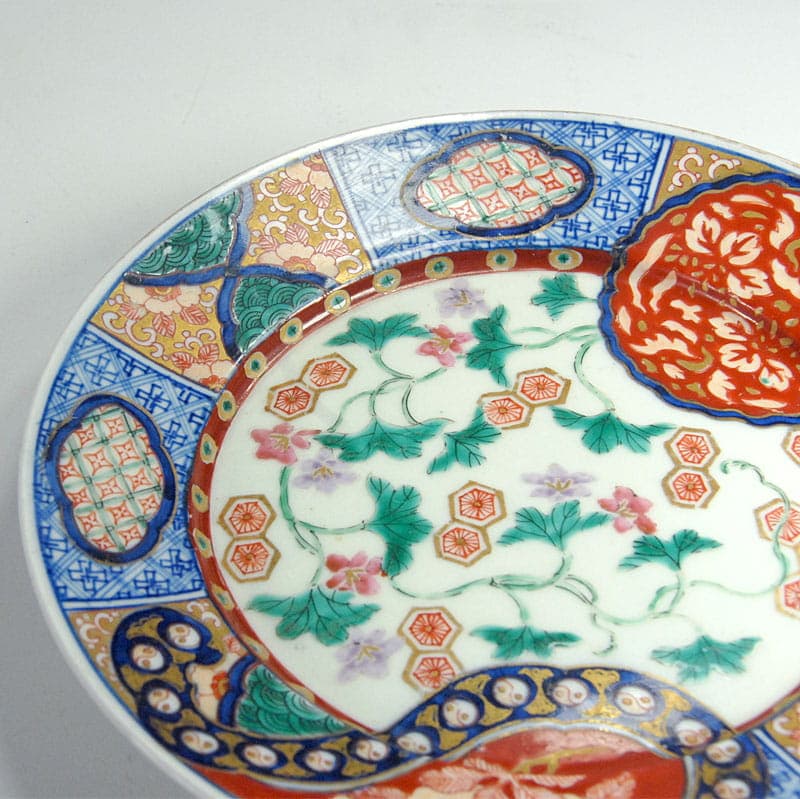 Serving Dish Hichozan Shinpo, multicolor, ceramics, Japan, 19th c. - 41499