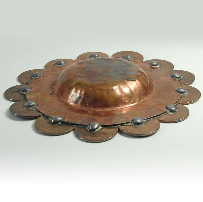 Decorative dish, copper, Spain, 19th c. - 41478