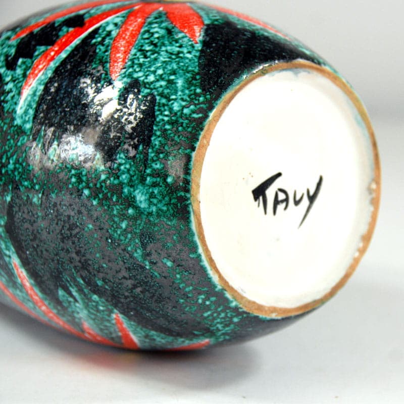 Wazon, multikolor, ceramika, Włochy, lata 60. - 41435