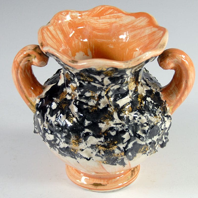 Wazon, multikolor, ceramika, Włochy, lata 60. - 41412