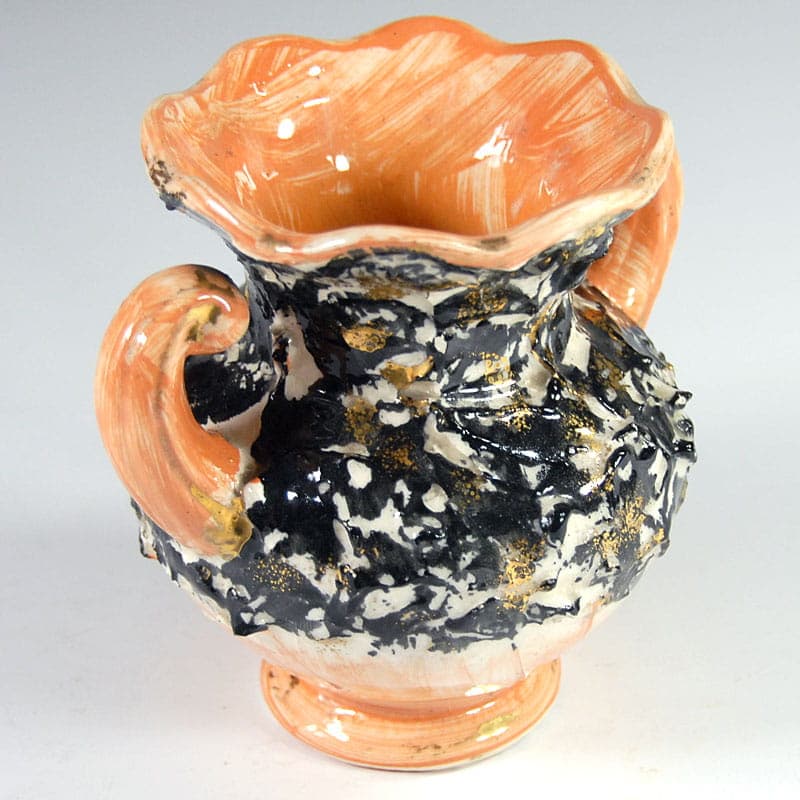 Wazon, multikolor, ceramika, Włochy, lata 60. - 41413