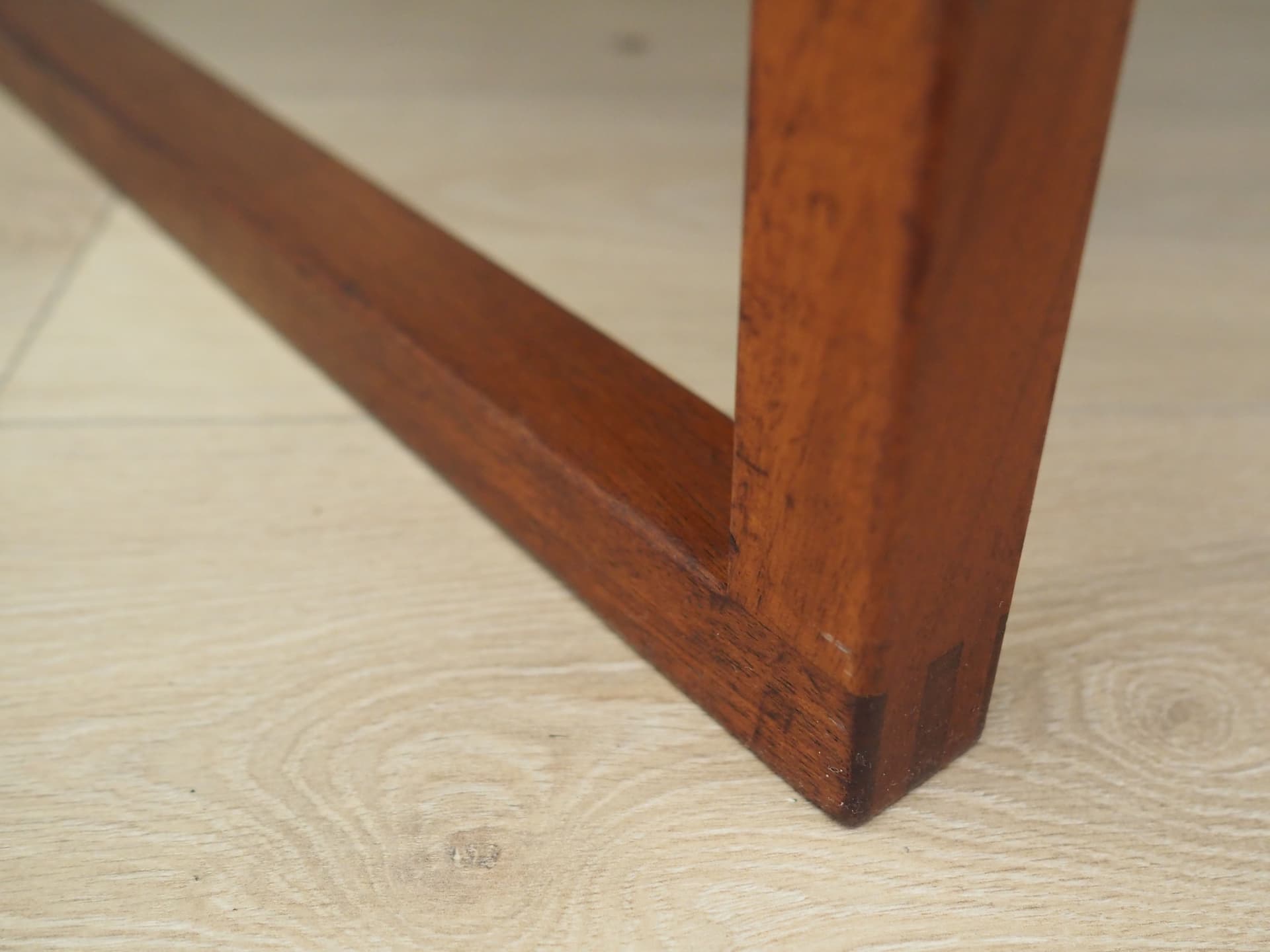 Fotel, beżowy, teak, proj. B. Mogensen, Fredericia, Dania, lata 70. - 50891