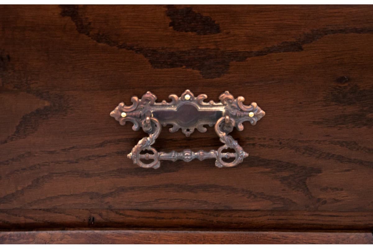 Dębowa komoda, Norwegia, lata 90. XIX wieku - 47391