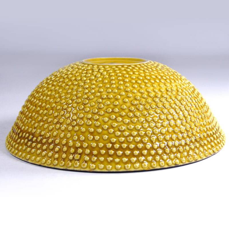 Ceramic bowl, yellow, Italy, 1970s. - 41365